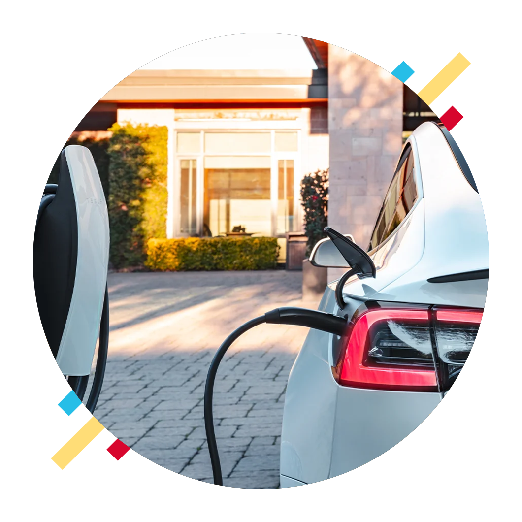 Residential EV charger installation by Anchor Electric at a home in Sarasota, Florida