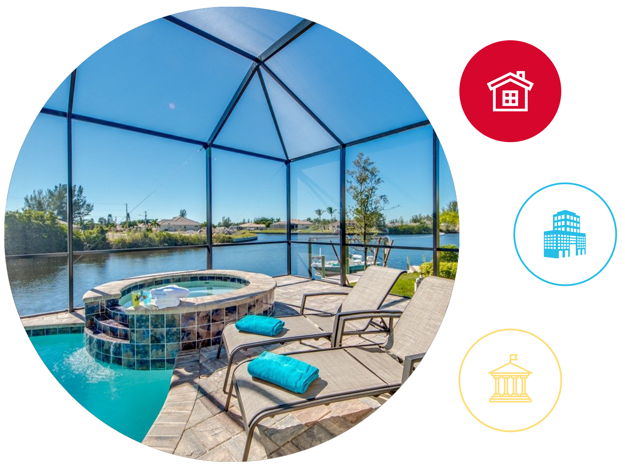 Anchor Electric provides certified pool and hot tub wiring services for residential backyards in Sarasota.