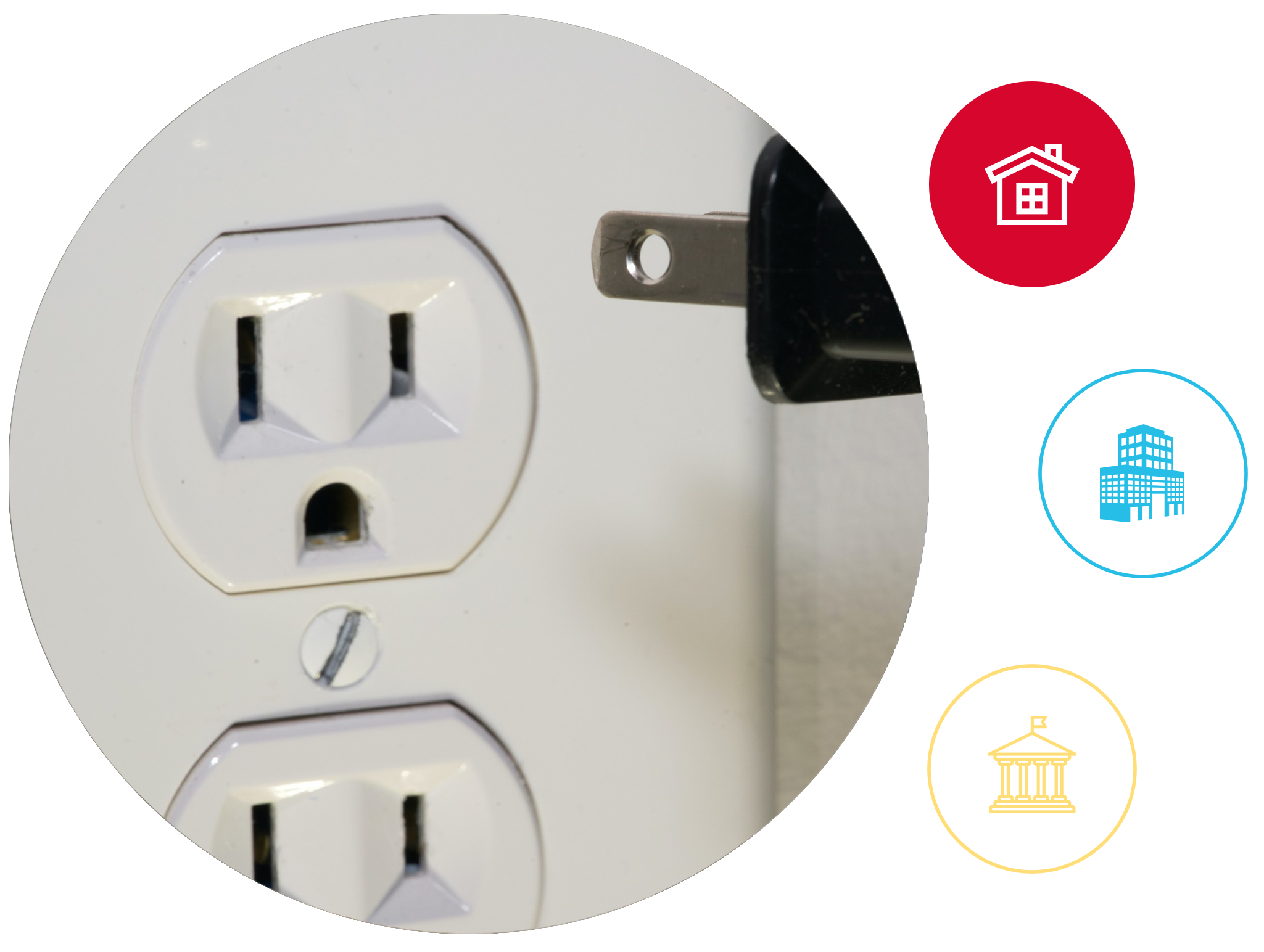 Residential electrical outlet installation services provided by Anchor Electric, a licensed electrician located in Sarasota